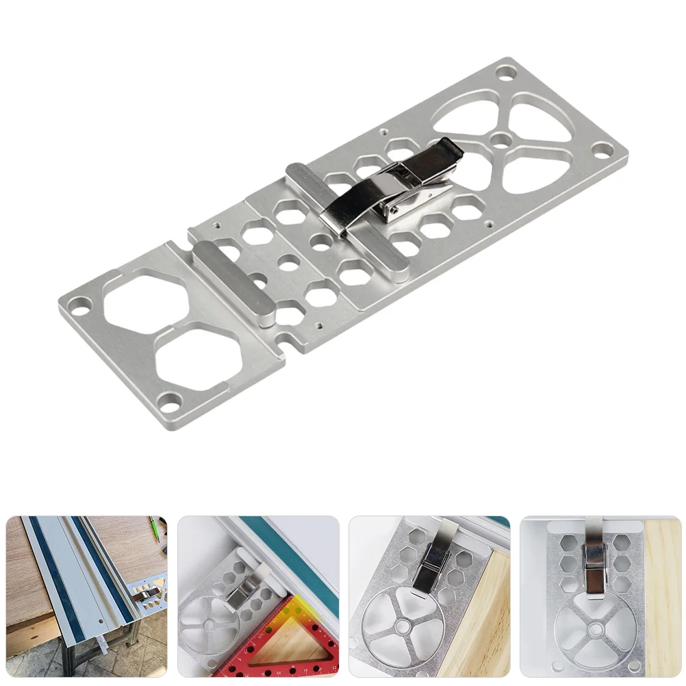 

Guide Rail Angle Stop Circular Saw Track Aluminum Alloy Saw Guide Accessory