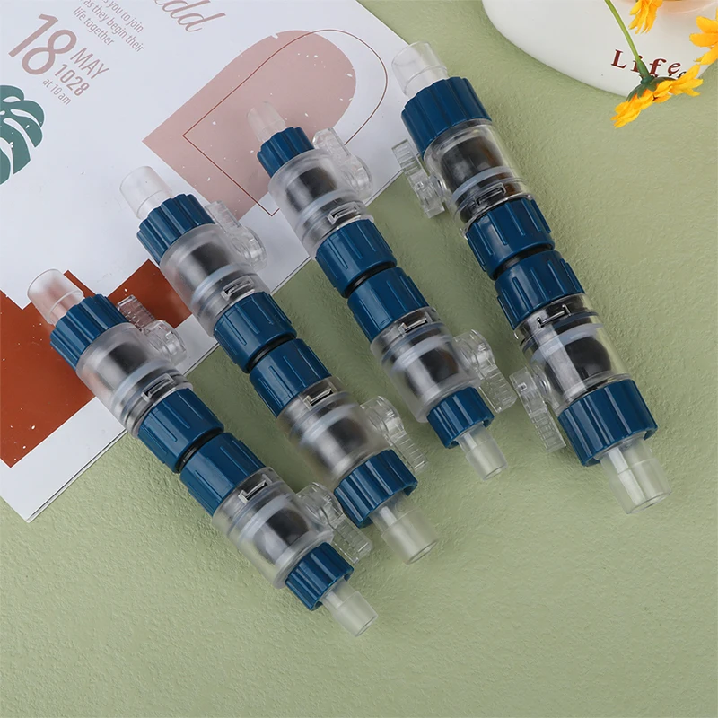 

1Pc Aquarium Quick Connect Water Pipe Water Flow Controller Fish Tank Filter Barrel Quick Connect Connector Reducer Adapter