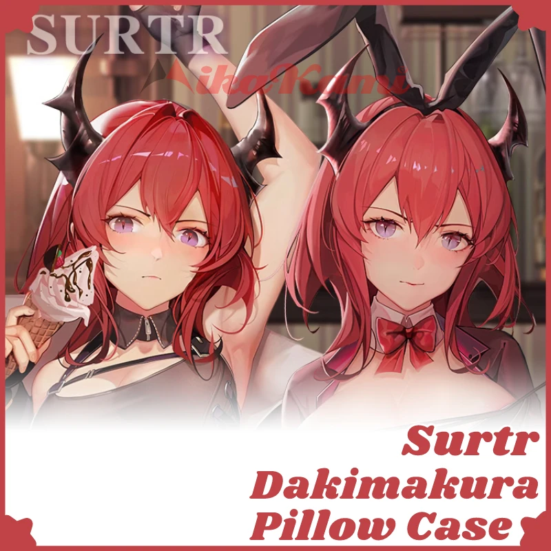 Surtr Dakimakura Arknight Game подушка для всего тела женская сексуальная обнимающая