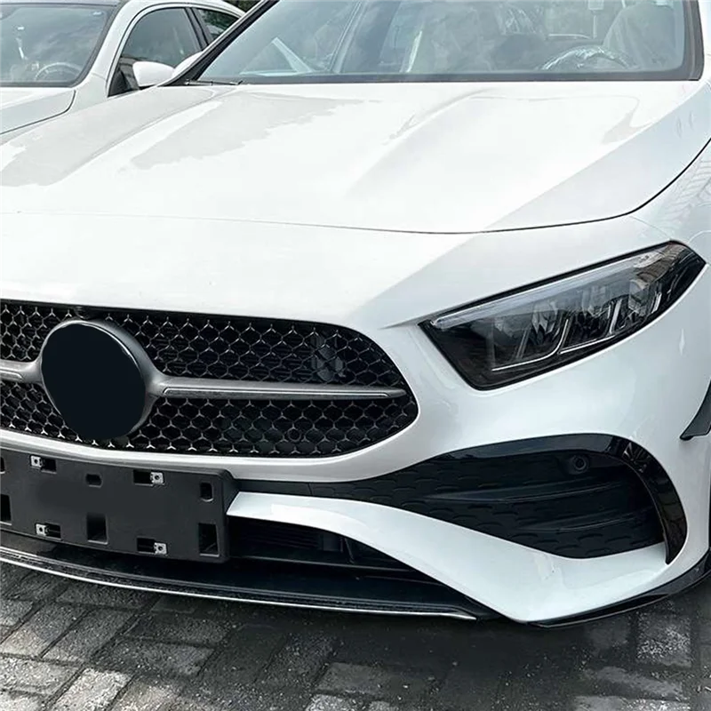 Автомобильный сплиттер спойлер боковой ветровой нож для Mercedes-Benz A-Class W177 2023 + A180 A200