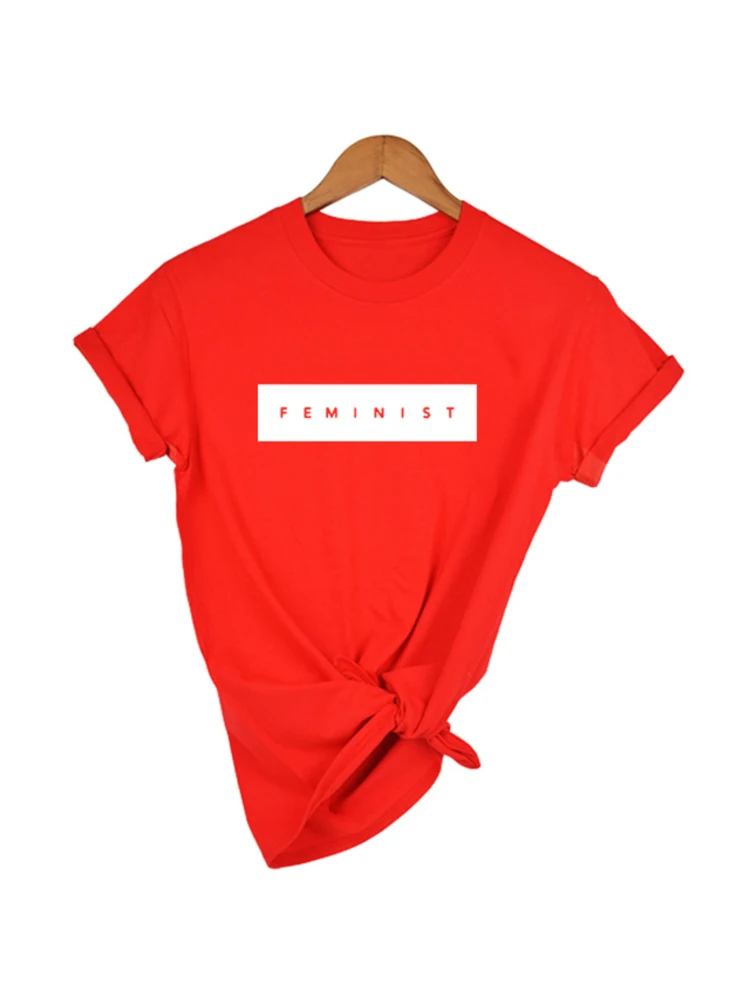 Футболка женская в стиле 90-х простая феминисток | Женская одежда