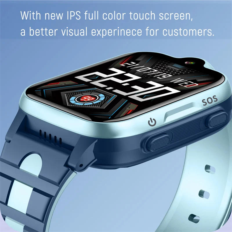 

GAINBANG Video Call 4G WIFI SIM Smart Watch Kids SOS GPS Location Connect Sports Fitness Bracelet Waterproof Mobile Smartwatch