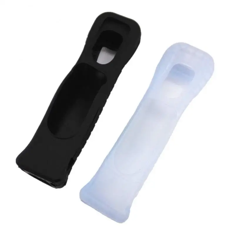 

Silicone Case For Wii Remote Soft Cover Skin Protective Sleeve Long Can Hold Motion Plus For Wii Remote Controller
