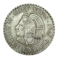 mexico copy coin 1947 chief collection family decoration crafts souvenirs ornaments gifts coins