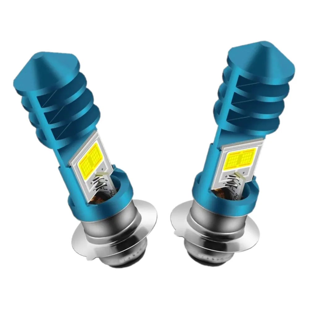 

Светодиодные лампы для Yamaha Kodiak Raptor 700, 4KB-84314-01-00, мощный яркий белый светодиод H6M/P15d, прямая замена ATVs OEM 12 В