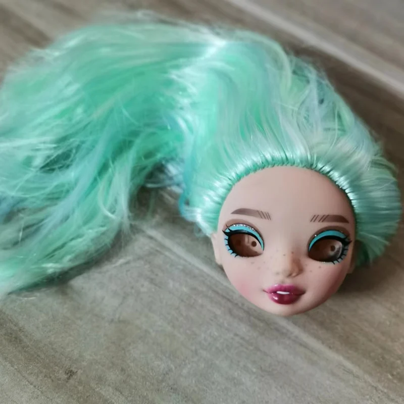 Кукольная голова 1/6 аксессуары для кукол с радужными/оранжевыми волосами без