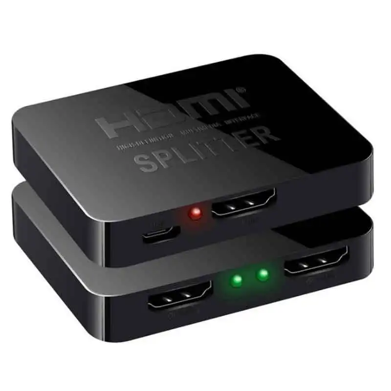 

4K HDMI Splitter Full HD 1080p Video HDMI Switch Switcher 1X2 Split 1 in 2 Out Amplifier Dual Display For HDTV DVD For PS3 Xbox