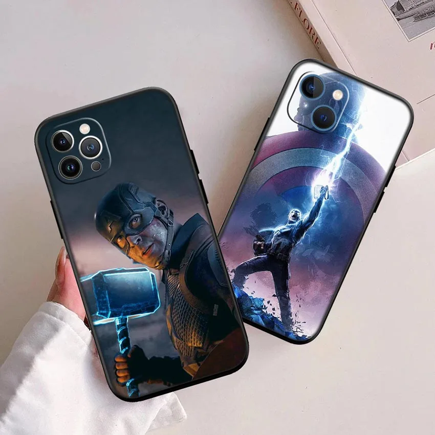 Чехол для телефона Captain America Samsung Galaxy Note 8 9 10 20 Ultra Lite Plus A03 A11 M21 J5 J6 J7 J8 Prime Core Pro Quantum 2