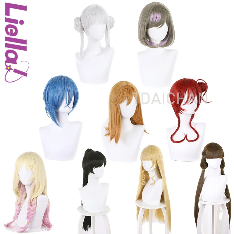 

LoveLive!SuperStar!!Liella! Tang Keke/Onitsuka Natsumi/Sakurakoji Kinako/Yoneme Mei/Wakana Shiki/Arashi Chisato Cosplay Wig New