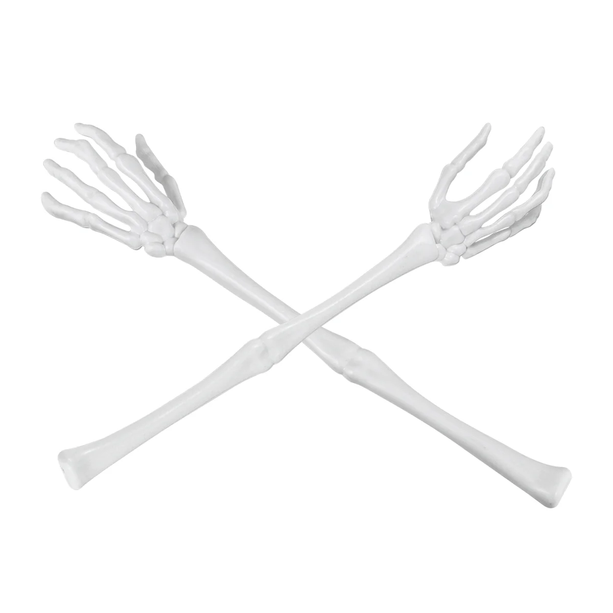 Декор для обеденного стола, ложка для салата с когтями, ручка-вилка, креативные щипцы, щипцы, Хэллоуин, пластиковый скелет