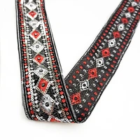 5 cm wide ethnic style diamond embroidery sequined lace handmade diy clothing collar cuff skirt shoes hat accessories