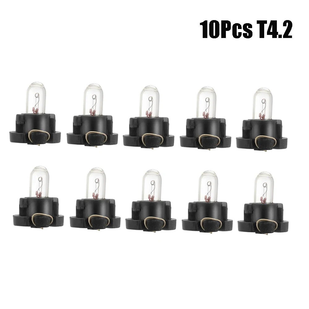 

5/10PCS T3/T4.2 LED Car Interior Dashboard Lights Blubs Instrument Auto Warming Indicator Lamp 12V Car Lights
