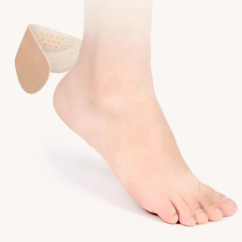 

Удобная силиконовая Прозрачная накладка на каблук, регулируемый размер, клейкие накладки на каблуки, защитная наклейка, снятие боли, вставк...