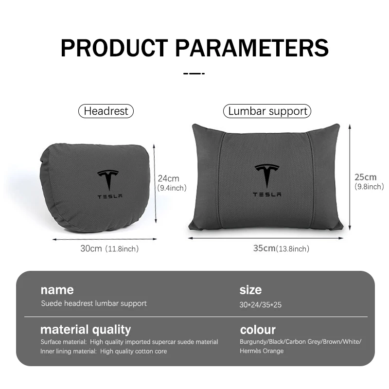 Замшевая Подушка под шею автомобильного сиденья подголовник поддержка талии