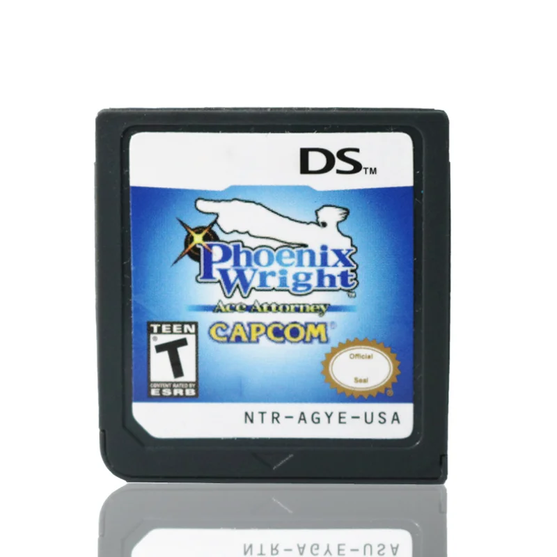 

Ace Attorney Series DS Phoenix Wright Ace Attorney Memory Card for NDSI 2DS 3DS Video Game Console US Version English Language