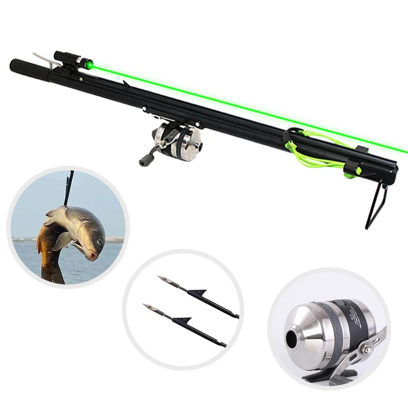 

Powerful Laser Fishing Slingshot Archery Bow Hunting Automatic Catch Fish Rod Use Fish Dart Arrow Shooting Fishing Tools