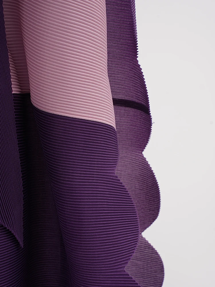 GVUW модный плиссированный комплект из 2 предметов для женщин весна 2024 новый