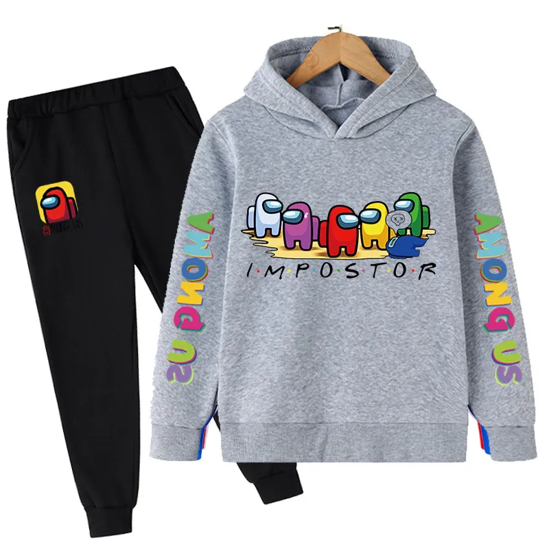 

New Cartoon Imposter Hoodie Kids 3D Sweatshirt Long Sleeve Children Clothes Spring Autumn Sportswear Boys/Girls Pullovers Hoody