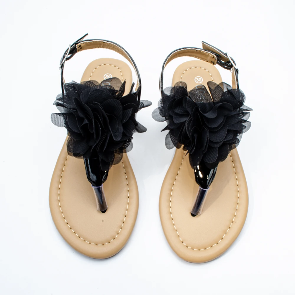 COSYSUSY/шлепанцы для девочек новые модные детские туфли с цветочным принтом обувь