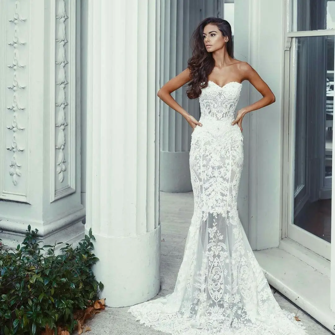

Женское летнее платье Vestido Sirena, элегантное платье для свадебной вечеринки, подходит для официальной вечеринки, кружевное платье без рукавов