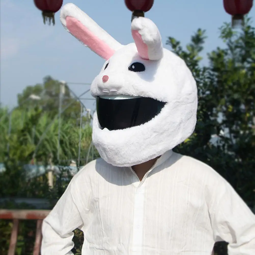 Чехол для мотоциклетного шлема с кроликом пылезащитный чехол велосипедного