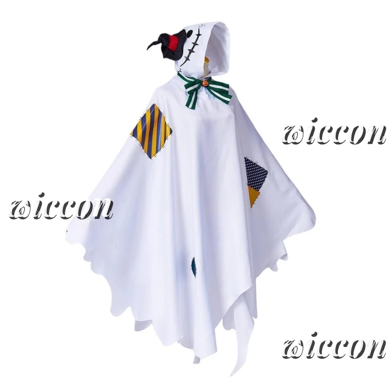 Мой аниме герой Академия Midoriya Boku no Izuku Косплей Костюм Хэллоуин Призрак Плащ с
