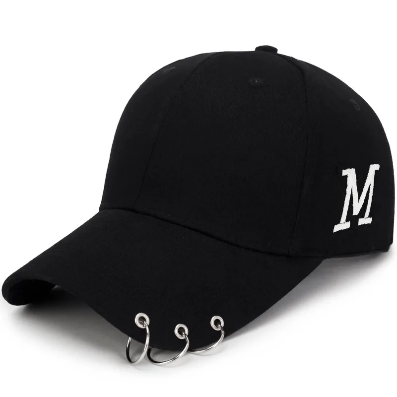 xiaomi mijia Hat spring and autumn new men's and women's fashion brand Korean baseball cap black iron ring duck tongue cap