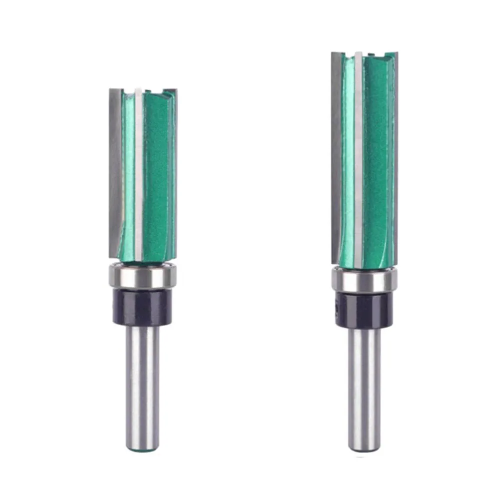 

Industrial Grade Woodworking Milling Cutter Set 2pcs 8MM 12MM Shank Router Bit Anti Kickback Design Smooth and Precise Cuts