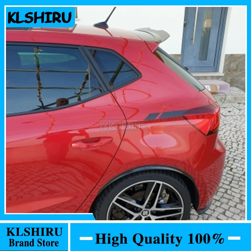 

For VW Seat IBIZA TGI/FR Hatchback 2017 2018 2019 High Quality ABS Platic Rear Roof Spoiler Car Tail Wing Decoration