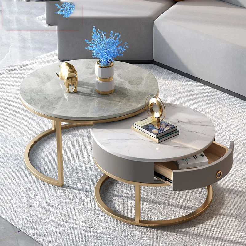 

Unique Drawers Coffee Tables Living Room Aesthetic Cute Luxury Coffee Tables White Glam Articulos Moveis Para Casa Furniture