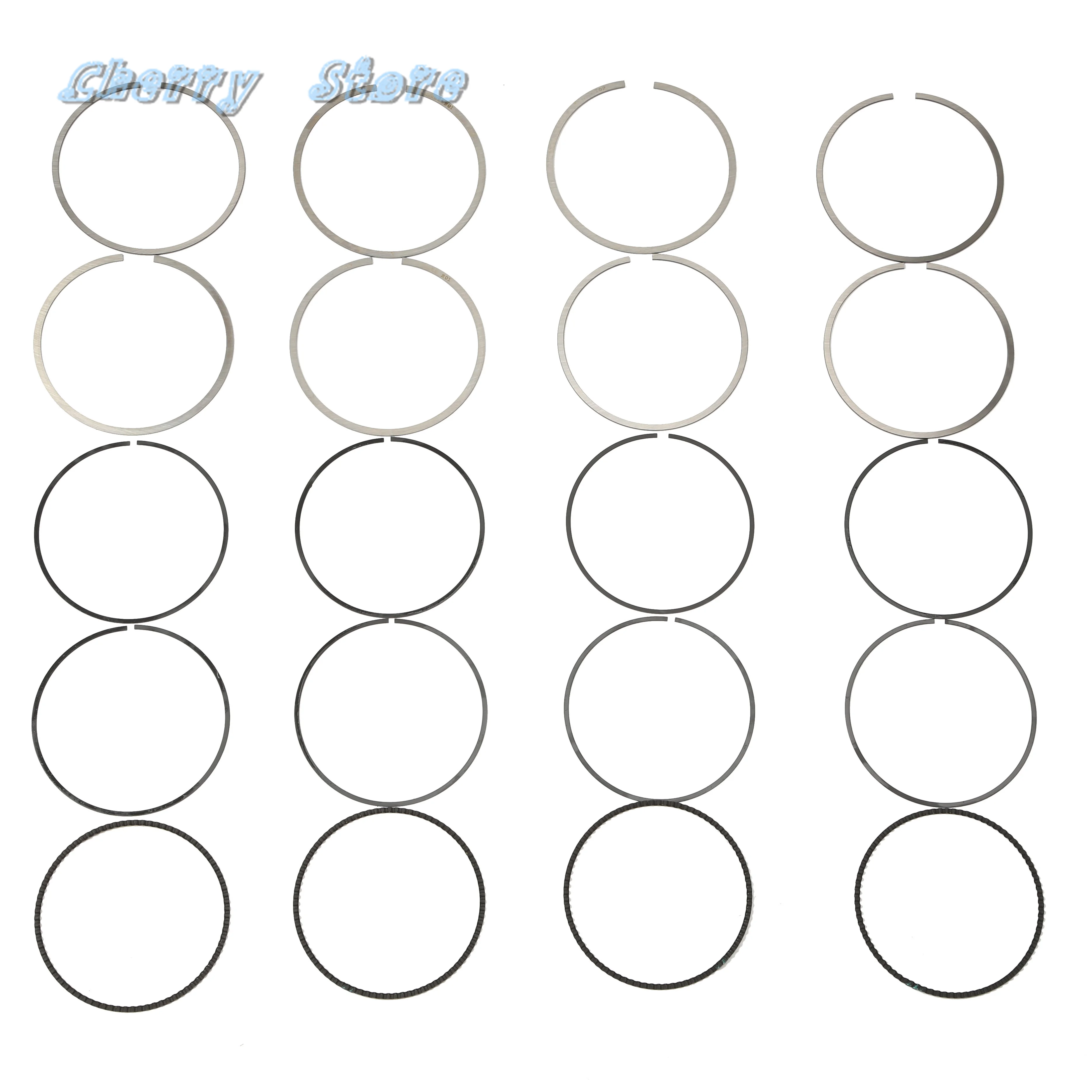 

New Engine Piston Rings Set For Volkswagen Golf Plus Passat Polo Vento 2010-2022 Touran Audi A3 S3 Skoda Rapid 03C198151E B19041