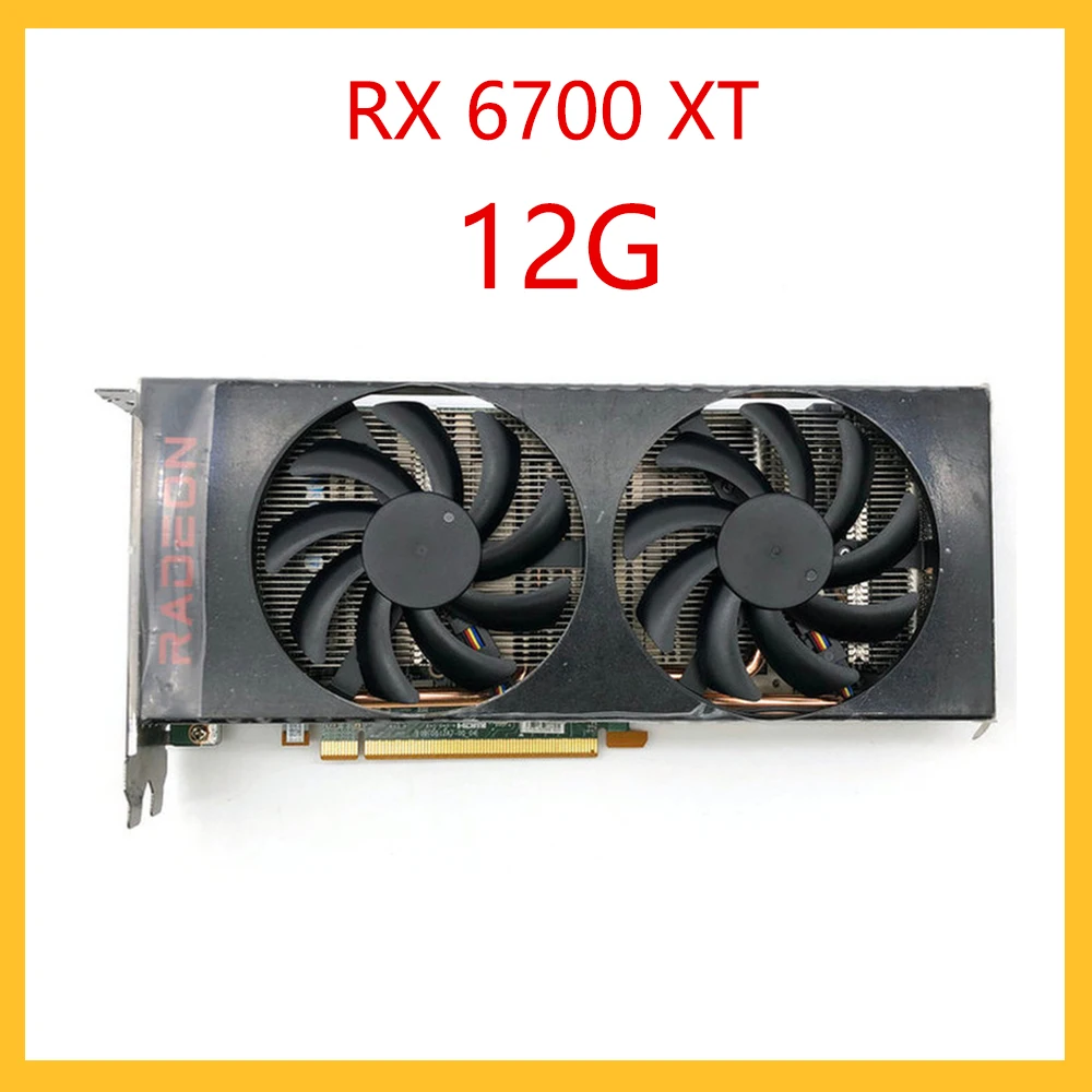 

Video Card Radeon RX 6700 XT 12G Desktop Computer Gaming Video Card DP HDMI Graphics Card