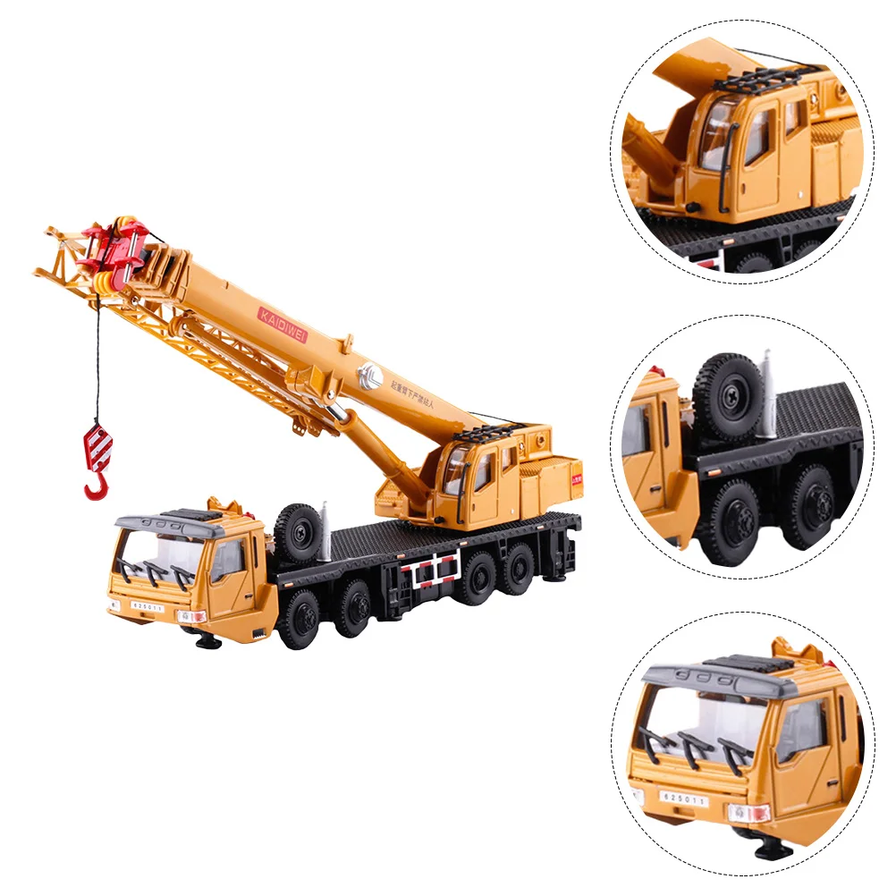 

1pc Fashionable Crane Model Car Kids Vehicle Simulation Car