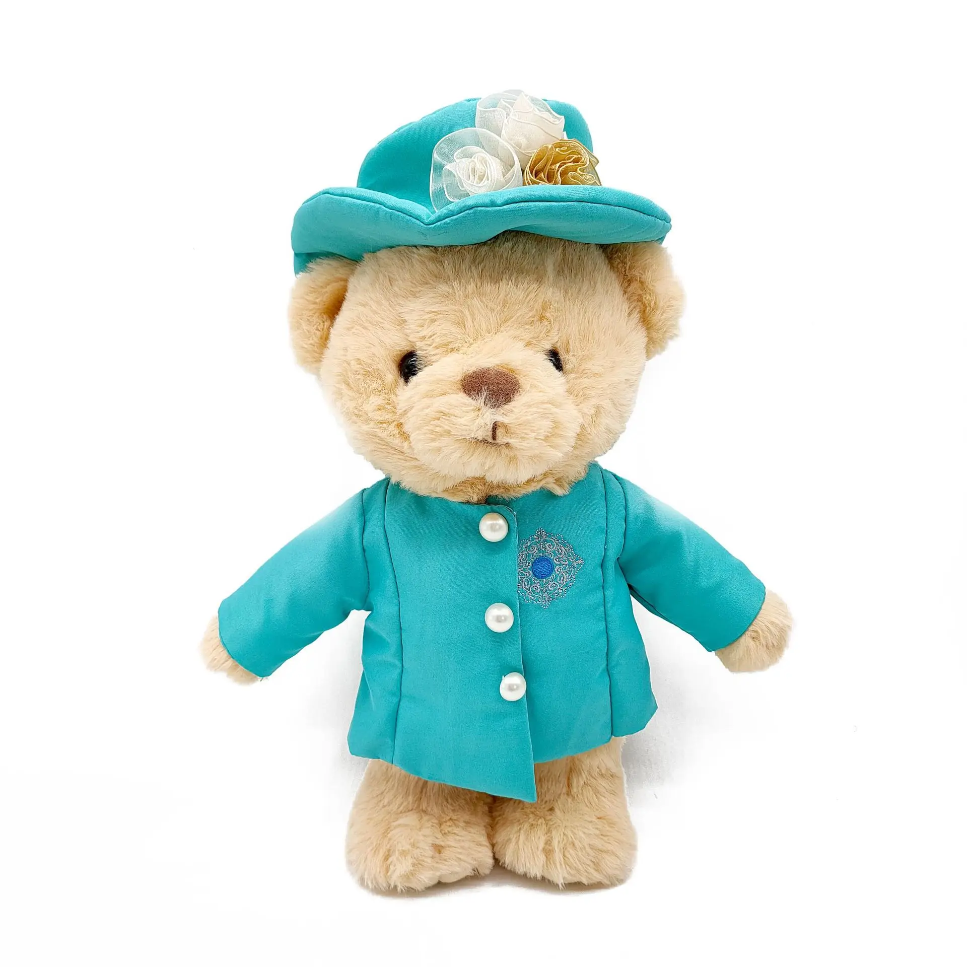 

Новинка, плюшевый мишка-Элизабет II, кукла, плюшевый мишка Великобритании, мишка тедди, плюшевые куклы, мягкий маленький мишка, королева, плюш...