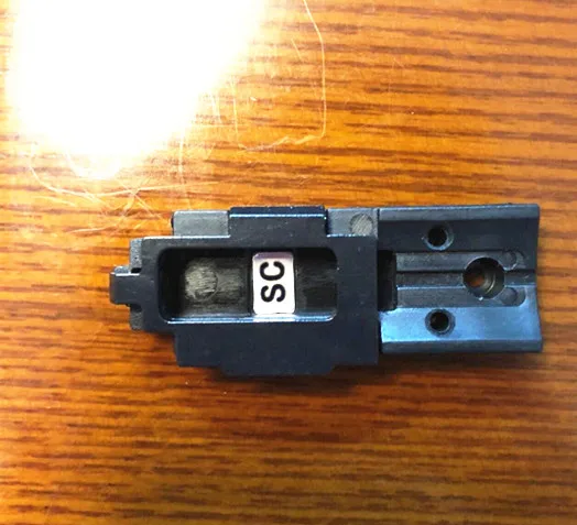 Original Ilsintech Swift-F1 F1 + fiber fusion splicer SOC SC FC hot melt head fiber holder SC fiber pressure plate Fiber clamp
