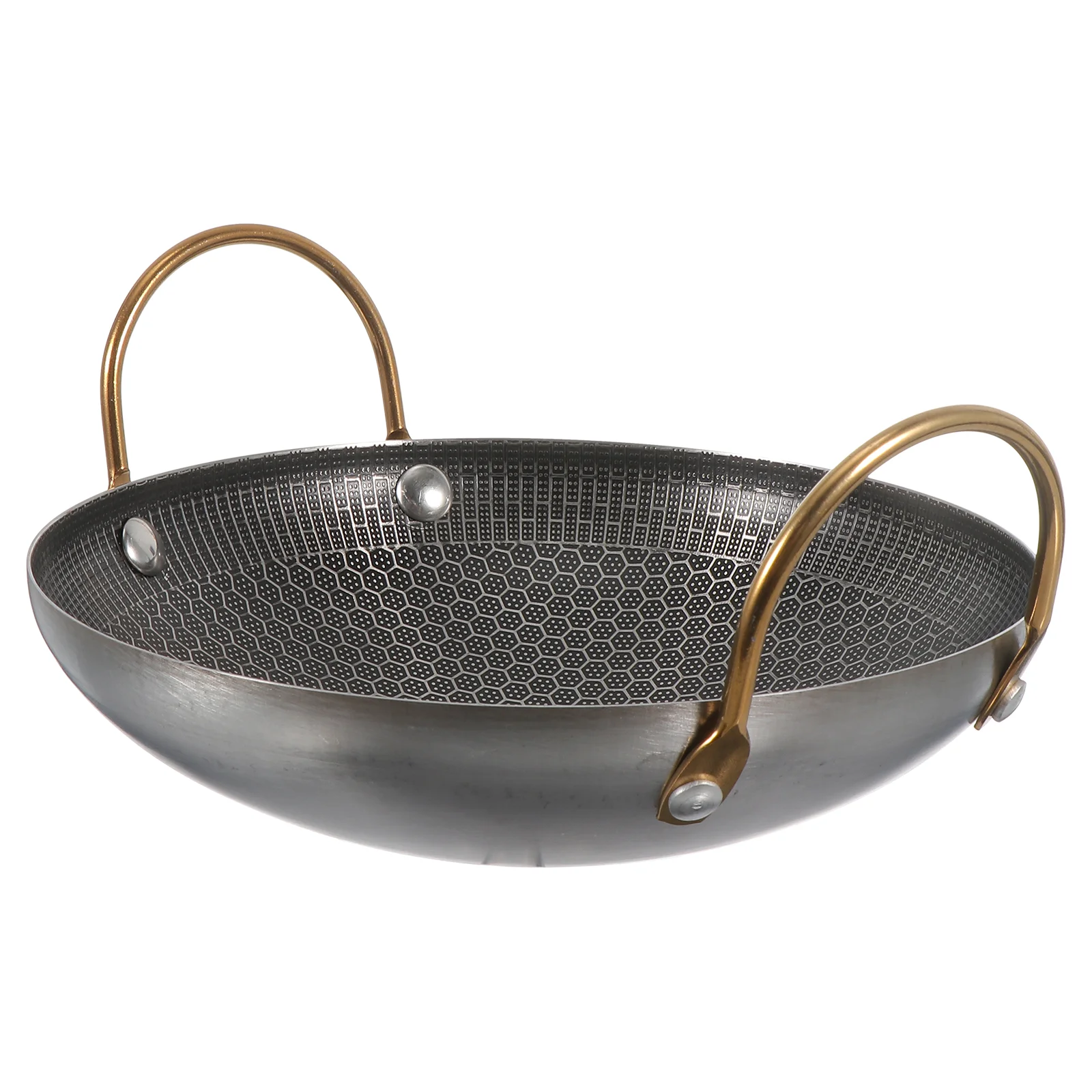 

Pot Pan Steel Stainless Paella Cookingwok Skillet Kitchen Grilling Ramen Boiling Soup Household Hot Fry Stew Frying Pots Pasta