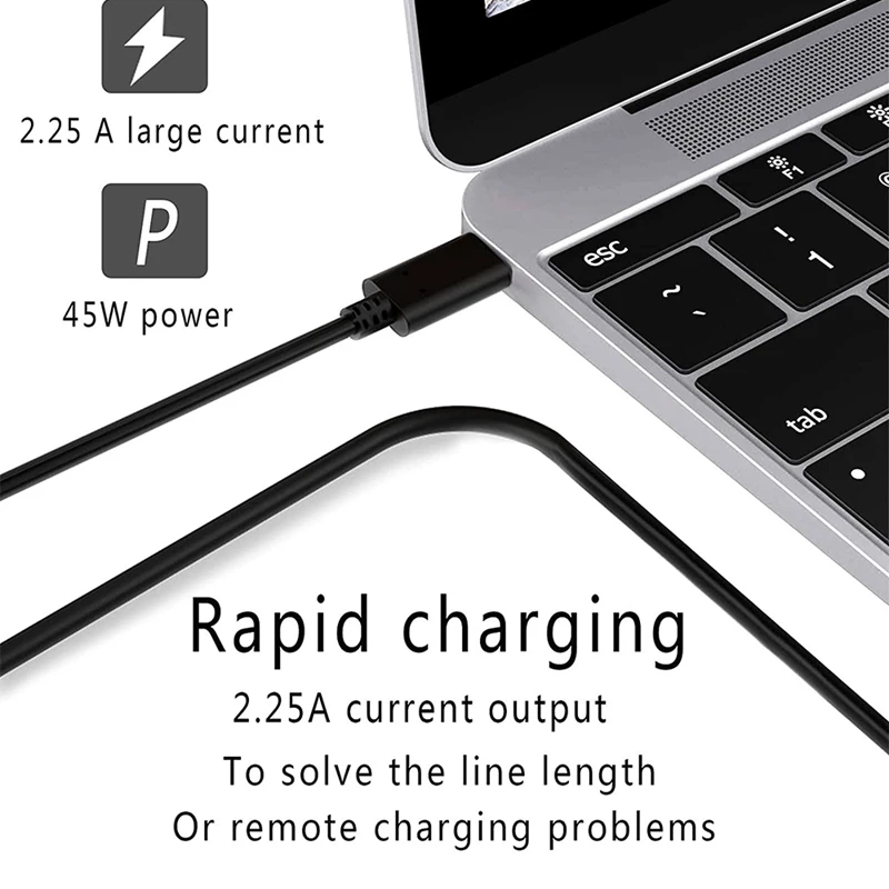 Зарядное устройство для ноутбука USB C 45 Вт Lenovo Chromebook 100E 300E S330 C330 Thinkpad Yoga L13 E14 E15 L14 L15