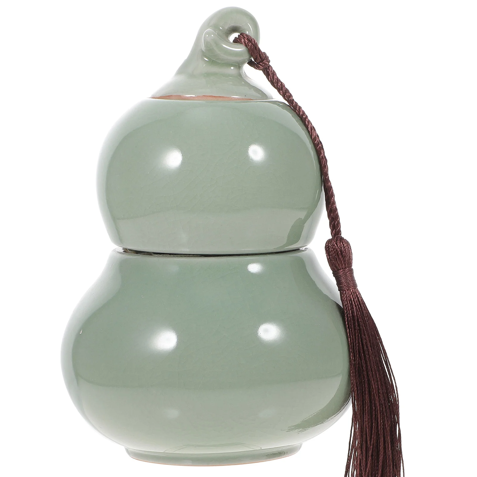 

1pc Delicate Portable Ceramic Bottle Containers Tanks for Tea Candy
