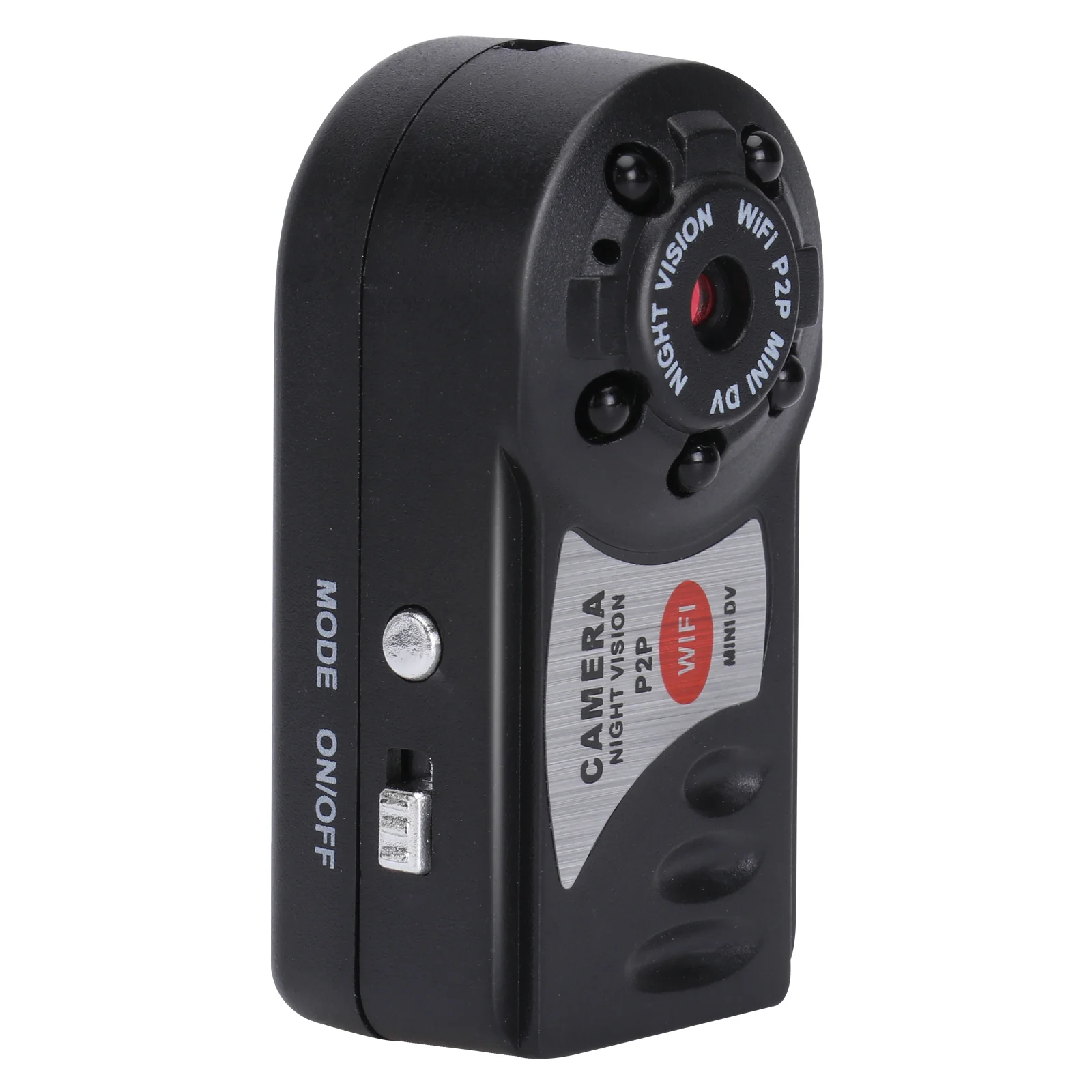 

Mini WIFI P2P Surveillance Spy Remote Camera DVR for iPhone Night Vision Camera DVR Wireless IP Camera