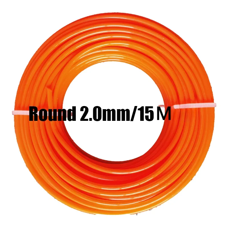 

Круглая нейлоновая леска для триммера COSY GARDEN TOOLS 1,6-3 мм 15 м