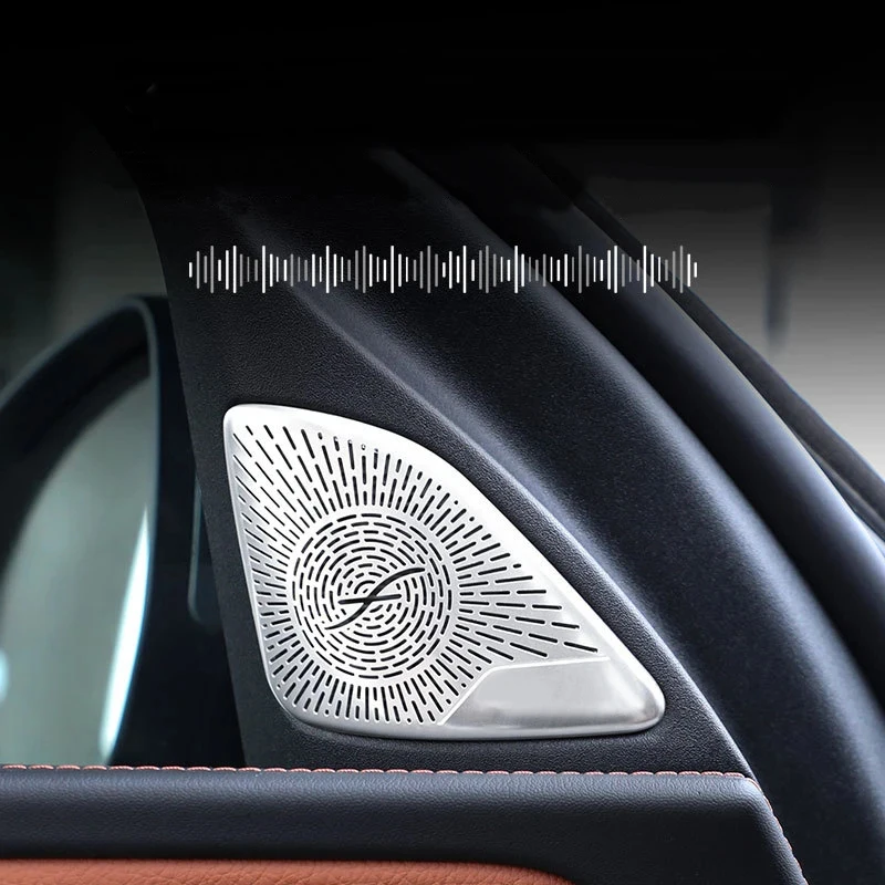 Стальная накладка на колонку для Mercedes-Benz C Class W206 2022-2024 декоративная автомобильные