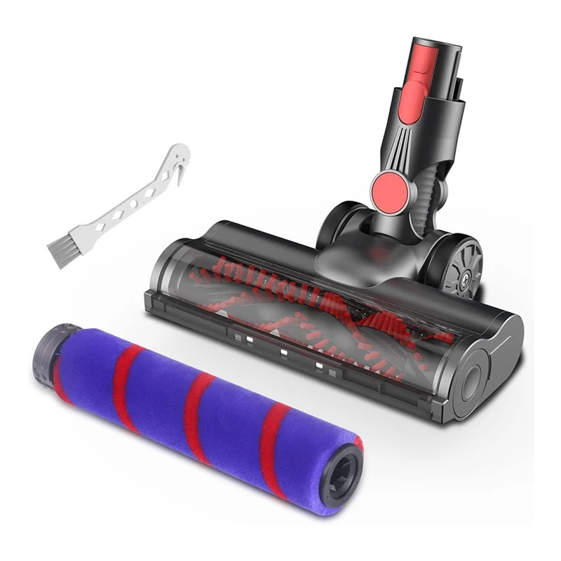 Электрическая щетка для чистки подходит пылесосов Dyson V7 V8 V10 V11 V15 ковров и твердых