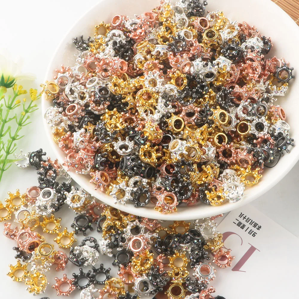 Бусины-разделители из сплава для изготовления ювелирных изделий браслетов 10 шт