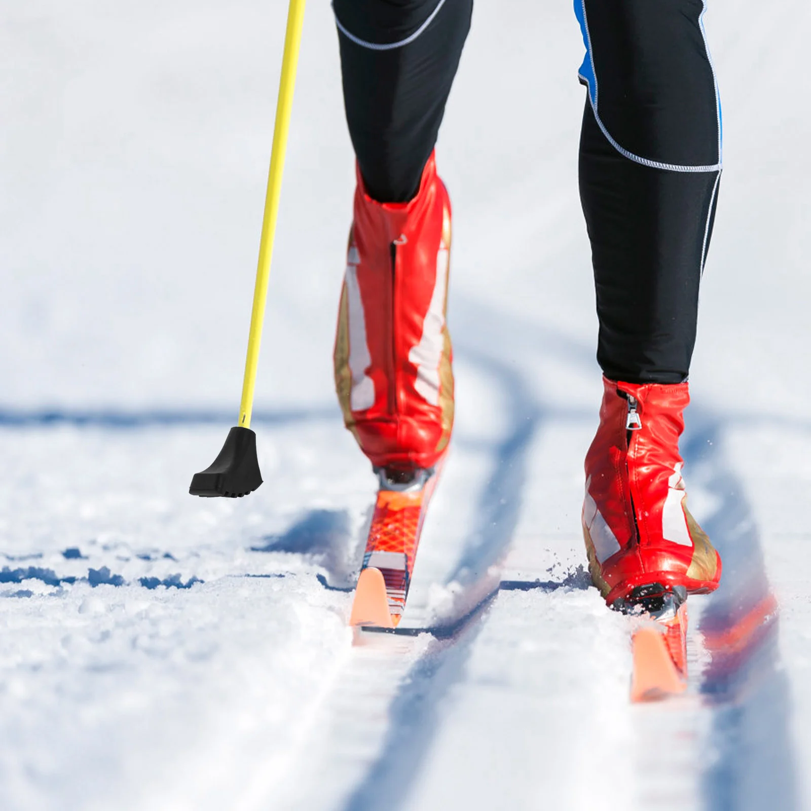 

6 Pcs Walking Stick Trekking Pole Tips Cane Non-slip Crutch Feet Poles Foot Pads Accessories Rubber Canes