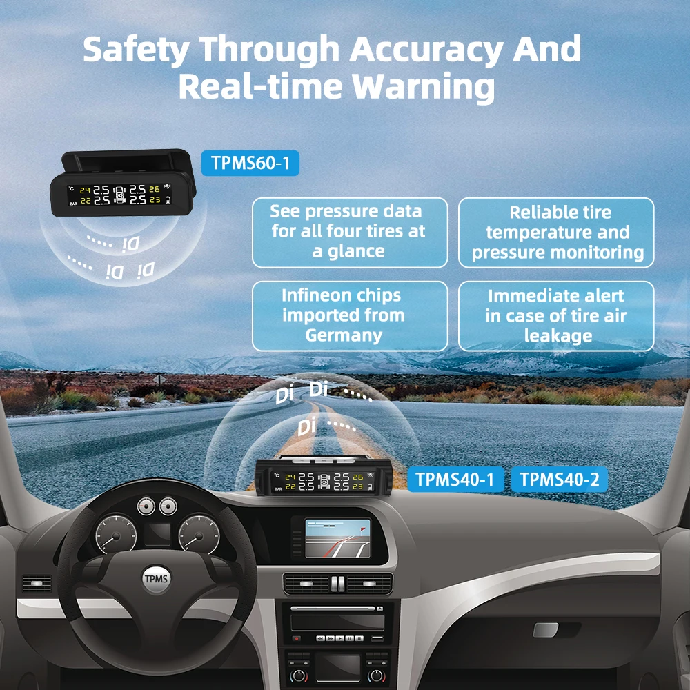 LF Bros датчик давления в шинах TPMS датчики шин манометр для система контроля