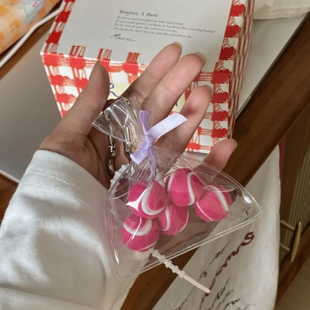 Прекрасный мультяшный теннисный брелок для настольного тенниса фисташковый