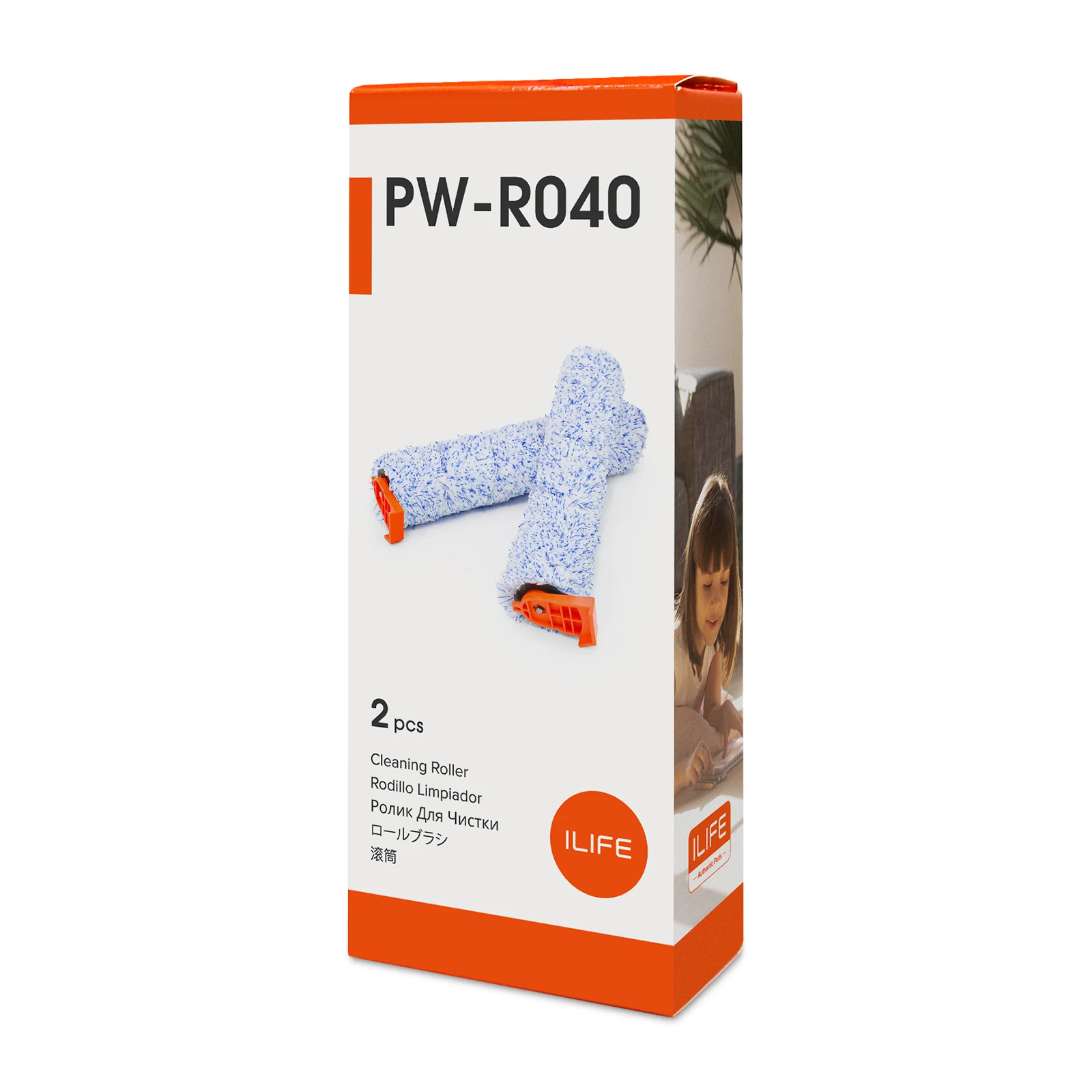 Подарочная коробка с роликовой щеткой ILIFE W90