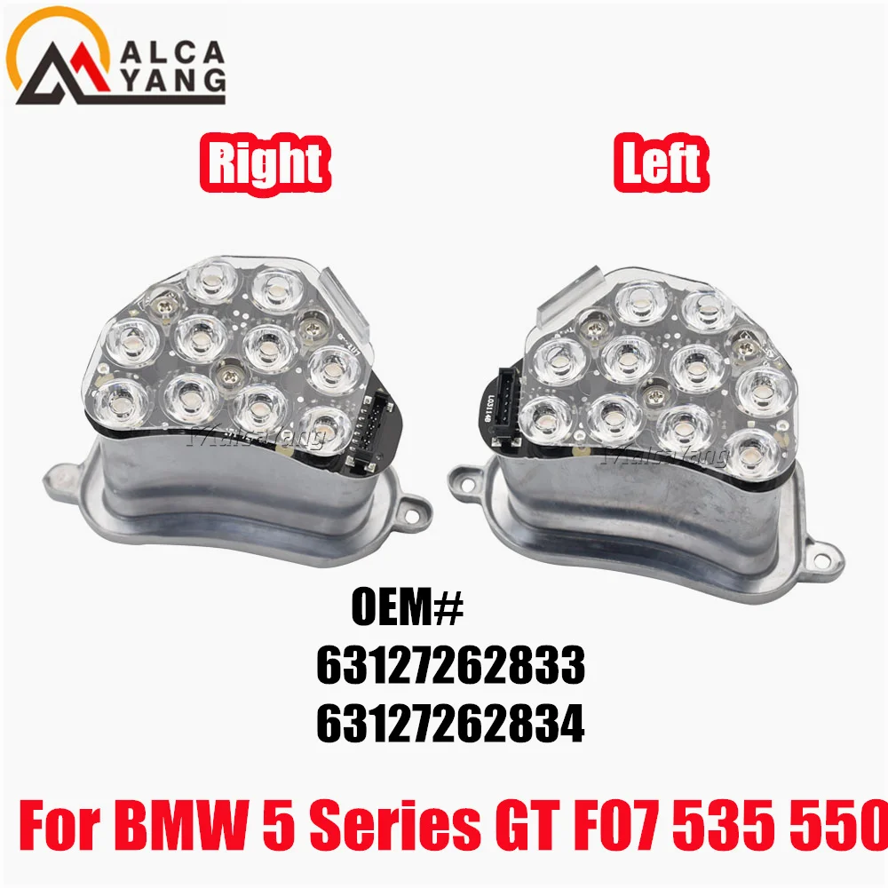 

Hight Quality LED Headlight Moudle Turn Signal 63127262833 For BMW 5 Series F07 GT LCI 2008-2017 63127262834 Left Right Side