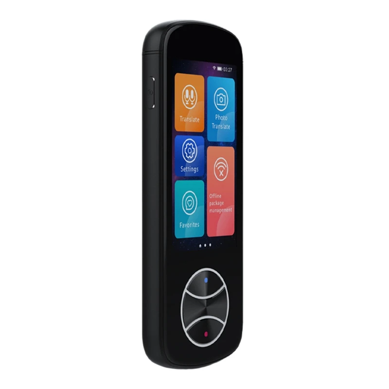 

Smart Language Translator Device 3.0 Inch Contact Screen Camera 5MP Android 8.1 WiFi Bluetooth for Outdoor Travel