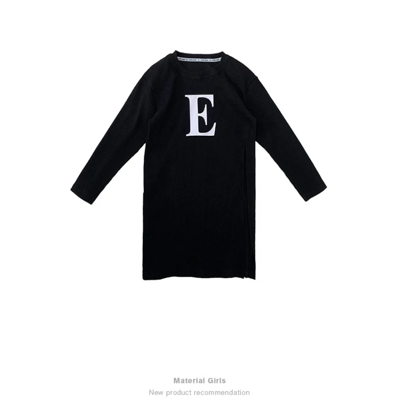 Футболка для девочек Новинка весна-лето 2022 Детская футболка в гонконгском стиле